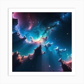 Nebula 3 Art Print