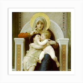 Madonna And Child Art Print