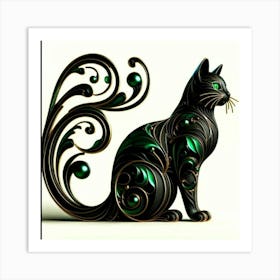 Emerald Cat Affiche