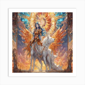 Angel Of Light Art Print