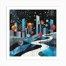 Cityscape 54 Art Print