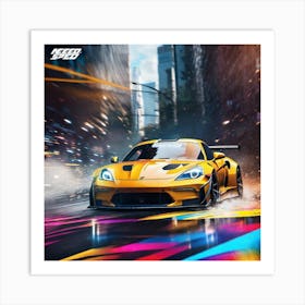 Need For Speed 19 Art Print