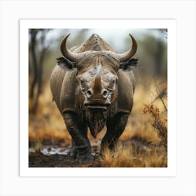 Rhinoceros 3 Art Print