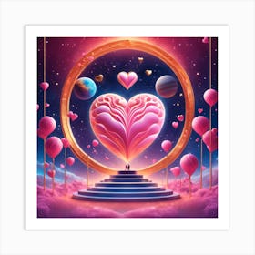 Heart Of The Universe Art Print