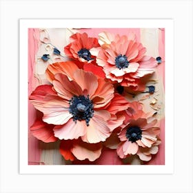 Paper Flowers Art Print