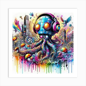 Octopus 27 Art Print