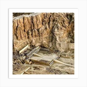 Egyptian Temple 27 Art Print