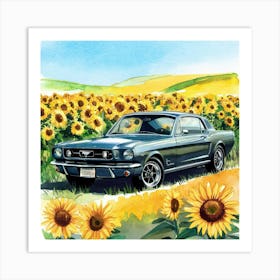 Car Art 50 Art Print