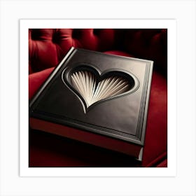 Heart Shaped Book 1 Art Print