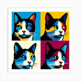 Pop Cats Art Print