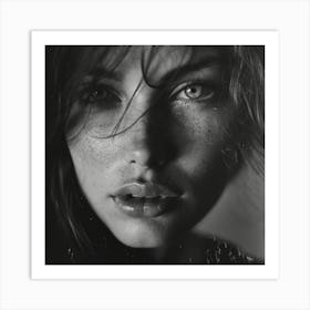 Portrait Of A Woman 10 Art Print