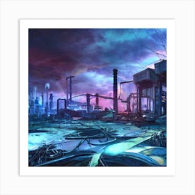 Apocalypse City Art Print