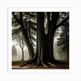 Tree In The Forest Art Print