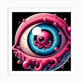 Eye Of The Octopus Art Print