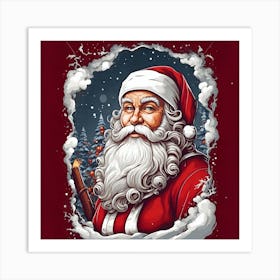 Santa Claus Art Print