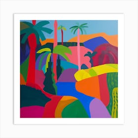 Abstract Travel Collection Indonesia 2 Art Print