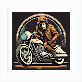 Cool Rider Art Print