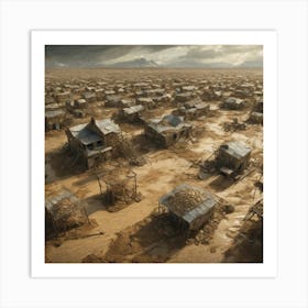 Deserted Village 11 Art Print