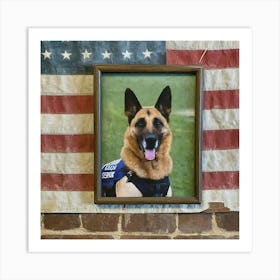 K9 Forever Art Print