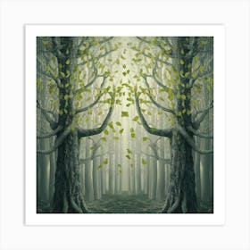 Forest 5 Art Print