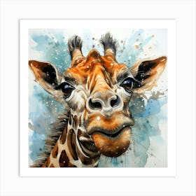 Giraffe 7 Art Print