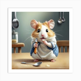 Hamster 48 Art Print