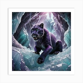 Frozen Big Panter Art Print