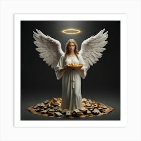 Angel Of Money 1 Art Print