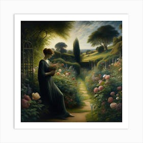 Garden In Bloom 7 Art Print