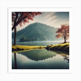 Peaceful Landscapes Photo (56) Art Print