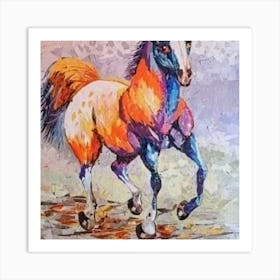 Horse Painting 1 Art Print