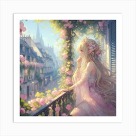 Elven Girl 11 Art Print