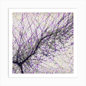 Brain In Purple Art Print