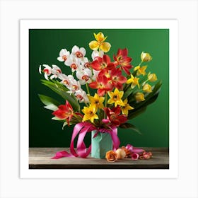 Ftd Bouquet Art Print