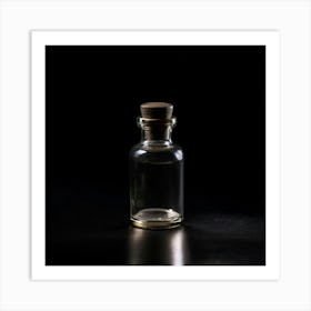 Small Glass Bottle Art Print