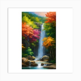 Waterfall 2 Art Print