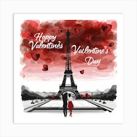 Happy Valentine'S Day 1 Art Print