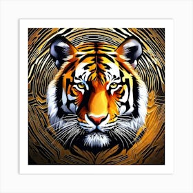 Tiger 31 Art Print