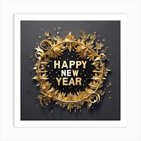 Happy New Year 32 Art Print