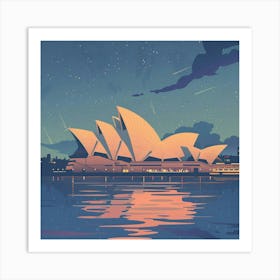 Sydney Opera House 12 Art Print