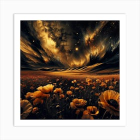 Poppy Field Art Print