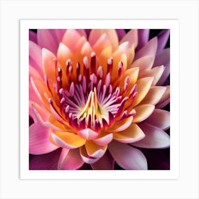 Lotus Flower Art Print