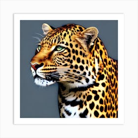 Leopard 3 Art Print