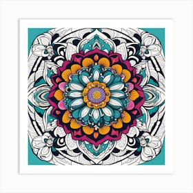 Mandala 6 Art Print