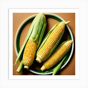 Sweetcorn As A Logo (67) Art Print