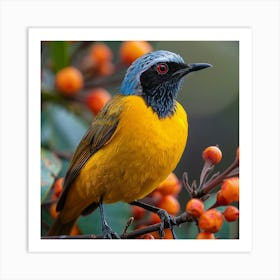 Rufous-Tailed Robin 5 Art Print