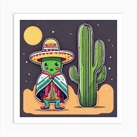 Mexican Cactus 30 Art Print