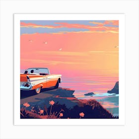 Chevrolet Convertible Art Print