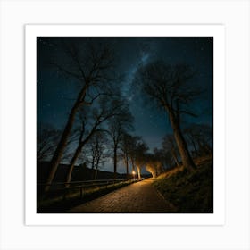 dark forest Art Print