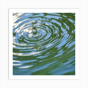 Water Drop 5 Art Print